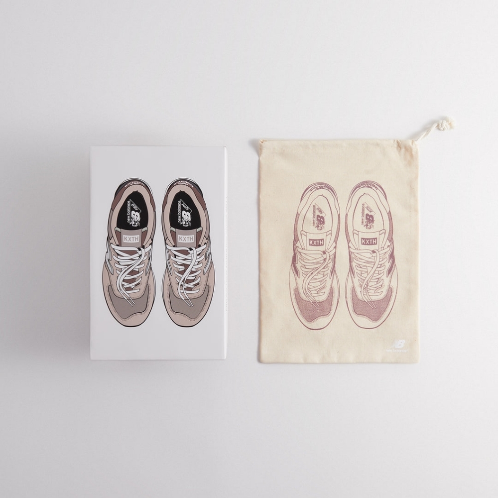 Men's Kith x New Balance 990v1 Dusty Rose - Picture 6 of 7